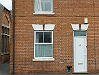Detail of student house in Loughborough