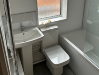 Detail of student house in Loughborough