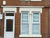 Detail of student house in Loughborough