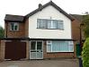 Detail of student house in Loughborough
