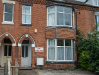 Detail of student house in Loughborough