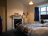 Detail of student house in Loughborough